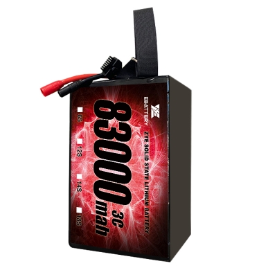 Big capacity Uav Drone Lipo Battery 18s 24s 83000mah 88000mah 83ah solid state battery pack 6S 12S 14S