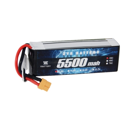 11.1v14.8v22.2v electric rc car battery  5000 5200mah 45c 50c 60c 120c 3s4s6s lipo battery pack with t plug for rc model